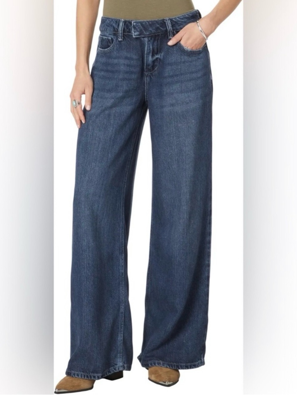 Lucky Brand Wide Leg Palazzo Jeans Size 10/30